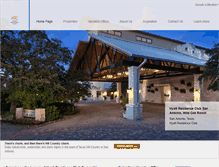 Tablet Screenshot of hyattresidenceclub.com